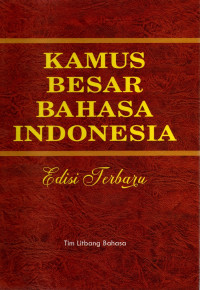 Image of Kamus Besar Bahasa Indonesia Edisi Lux